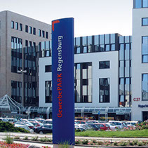 Der Standort ist rund um die Uhr frequentiert